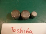 Toshiba PC-X20 Cassette Deck Replacement Parts Output & Record Level Knobs. Fixed Price $10.00.