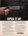 Yamaha 1985 Original Print Ad Cassette Tuner YCT-850 Car Audio System. Fixed Price $11.23.