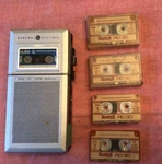 Ge Micro Cassette Recorder/player Model 3-5333A +tapes *for Parts Repair. Fixed Price $16.13.