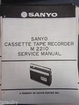 Sanyo Vintage Original Mini Cassette Tape Recorder 2210. Fixed Price $19.97.