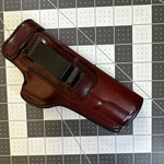Don Hume Leathergoods H715-M #10-5 Iwb Holster For 1911 Pistol Up. Fixed Price $40.00.