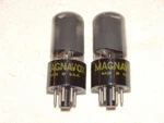 2 6V6GT Rca /magnavox Tubes*smoked Glass*very Strong Matched PAIR*#19. Fixed Price $56.99.