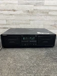 Used Onkyo TA-RW544 Auto Reverse Double Cassette Deck Powers. Fixed Price $85.00.
