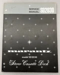 Marantz SD2030 Original Service Manual Free Shipping. Fixed Price $18.00.