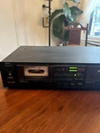 Yamaha KX-W162 Natural Sound Stereo Double Cassette Deck. Fixed Price $55.00.