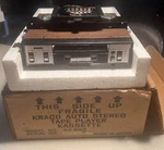 Nos Vintage Kraco Kassette Auto Stereo Model KS-999 Cassette Player Rare Audio. Fixed Price $249.95.