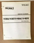 Teac V-306 V-307 V-406C V-407C Cassette Service Manual *original*. Fixed Price $19.89.