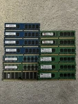 13 - 1GB DDR2 Memory Chips (brand Varies). Fixed Price $25.00.