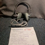 Vintage Sony Stereo Headset DR-3A Headphones (tested, Works). Fixed Price $55.00.
