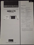 Sansui D-77R Cassette Deck Service Manual Original. Fixed Price $29.99.