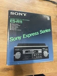 Vintage Sony ES-R11 Fm/am Cassette Car Stereo Complete Box Used. Fixed Price $325.00.