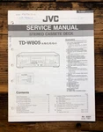 Jvc TD-W805 Cassette Service Manual *original*. Fixed Price $24.97.