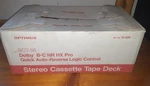 Optimus SCT-88 Dolby B-c Nr Hx Pro Auto-reverse Stereo Cassette Tape Deck New. Fixed Price $249.95.