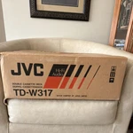 Jvc TD-W317 Double Cassette Deck. Fixed Price $279.00.