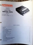 Superscope Model C-180 Portable Cassette Tape Recorder Original Service Manual. Fixed Price $19.95.