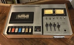 Teac 360S Stereo Cassette Deck. Fixed Price $124.00.