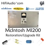 Mcintosh MI-200 Amplifier Restoration Recap Repair Upgrade Rebuild Kit. Fixed Price $135.00.