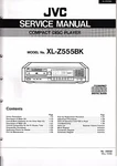 Service Manual For Jvc XL-Z555 Bk. Fixed Price $12.50.