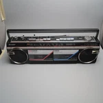 Sharp WQ-272 Portable Double Cassette Boombox 2-WAY (for Parts). Fixed Price $69.09.