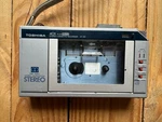 Toshiba KT-R2 Stereo Cassette Recorder Silver Case Metal Tape Playback. Fixed Price $47.49.