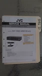 Jvc KD-V350 Service Manual Original Repair Book Stereo Tape Deck. Fixed Price $47.50.
