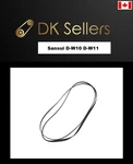 Replacement Belts For Sansui D-W10 D-W11 Cassette Deck Player. Fixed Price $13.01.