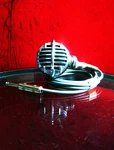 Vintage 1950'S Astatic JT-30 Crystal / Harp Microphone Hi Z W Belden Cable. Fixed Price $120.93.