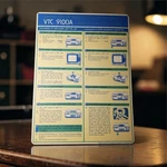 Vintage Sanyo Vtc 9100A Betamax Vcr Operating Instructions Quick Reference Card. Fixed Price $69.99.