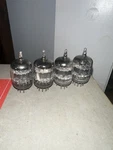 Matched Set 4 Ge 6386 Five-star Vacuum Tubes White Letter Usa Audio Fairchild. Fixed Price $370.00.