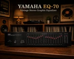 Yamaha EQ-70 Rare Vintage Stereo Graphic Equalizer. Fixed Price $1026.21.