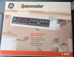 Vintage Spacemaker Under Cabinet Kitchen Am/fm Radio W/ Clock 7-4212 ..new!. Fixed Price $120.00.