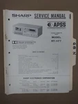 Sharp RT-1177 Service Manual Original Factory Repair Book Stereo Tape Deck. Fixed Price $24.99.