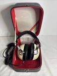 Vintage Pioneer SE-50 White 'space Age' 2 Way Stereo Headphones W/ Case. Fixed Price $25.60.