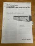 Harman Kardon CD401 Cassette Tape Deck Technical Manual Oem Vintage Hk Original. Fixed Price $29.99.