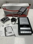 Radio Shack 14-109 Desktop Cassette Recorder W/ Box, Manual, Adapter & Tapes. Fixed Price $32.99.
