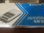 Sanyo Slim Line Portable Cassette Recorder 12A. Fixed Price $269.88.