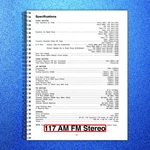 Luxman R-117 Am Fm Stereo Receiver Service Manual Bound Covers Xl Foldouts. Fixed Price $23.80.