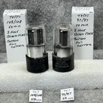 Pair Sylvania JAN-CHS-6SN7GT VT-231 Tubes Hole Black Plate Tested Over 100%. Fixed Price $149.50.