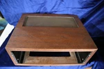 Vintage Mcintosh MC2505 Wooden Cabinet W/panlock System, Slant Legs, Unrestored.. Fixed Price $350.00.