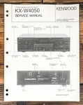 Kenwood KX-W4050 Cassette Service Manual *original*. Fixed Price $19.97.
