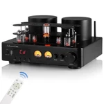 Hifi Hybrid Vacuum Tube Amplifier Integrated Power W/bluetooth Usb Coax Opt. Fixed Price $349.99.