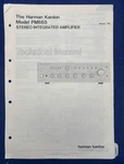 Original Harman Kardon PM665 Integrated Amplifier Technical - Service Manual. Fixed Price $19.95.
