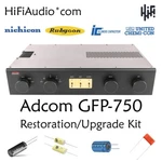 Adcom GFP-750 Restoration Recap Service Kit Repair Filter Capacitor Rebuild. Fixed Price $125.00.