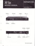 Original Kenwood AT-56 Audio Timer Service Manual. Fixed Price $15.00.