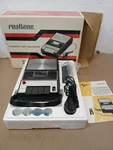 Vintage Realtone 7610 Cassette Tape Recorder Box W/ Mic Manual Strap Japan. Fixed Price $35.00.
