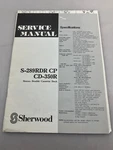 Sherwood S-289RDR Cp Original Service Manual Free Shipping. Fixed Price $17.00.