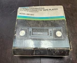Vtg Kraco Car Stereo Dashmaster Cassette Tape Player Model KID-581T. Fixed Price $80.00.