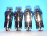 Silvertone Radio Audio Amplifier Vacuum 4 Tubes Valves Tested 6C5GT. Fixed Price $34.49.