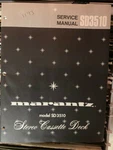Marantz SD3510 SD-3510 Service Manual *original*. Fixed Price $18.99.