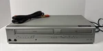 Emerson Dvd Vcr Combo EWD2004 Gray No Remote Tested Working. Fixed Price $46.50.